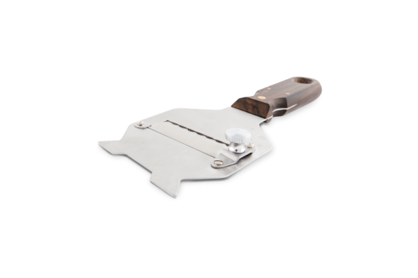 Steel Truffle Slicer with Wooden Handle