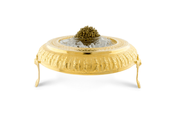 Caviar Bowl with 24k Gold