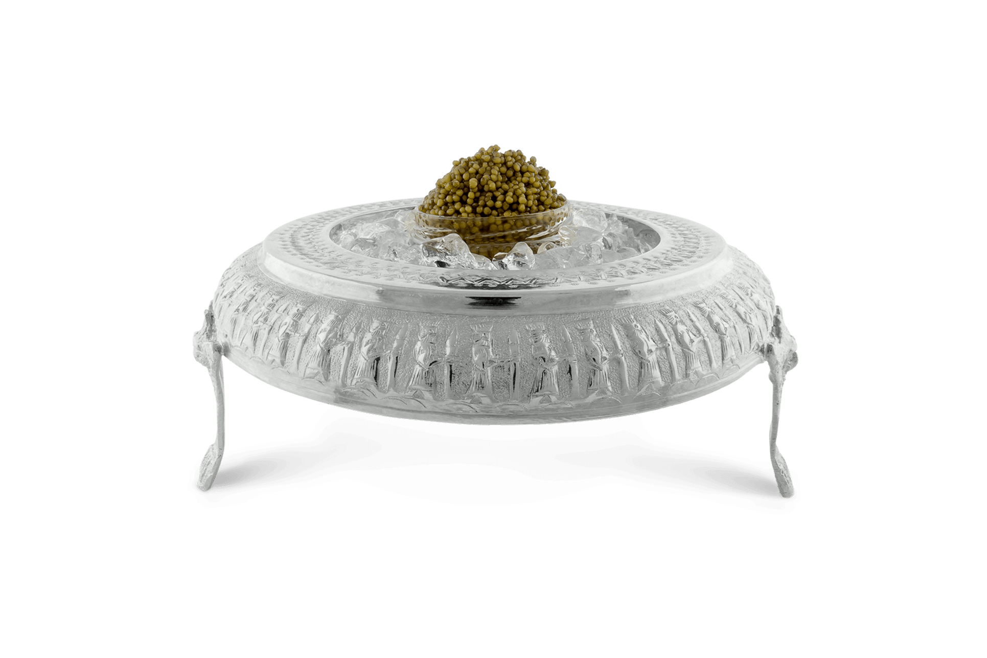 Sterling Silver Caviar Bowl