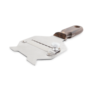 Steel Truffle Slicer with Wooden Handle