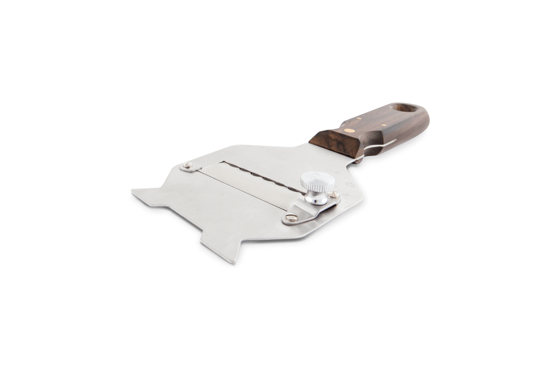 Steel Truffle Slicer with Wooden Handle