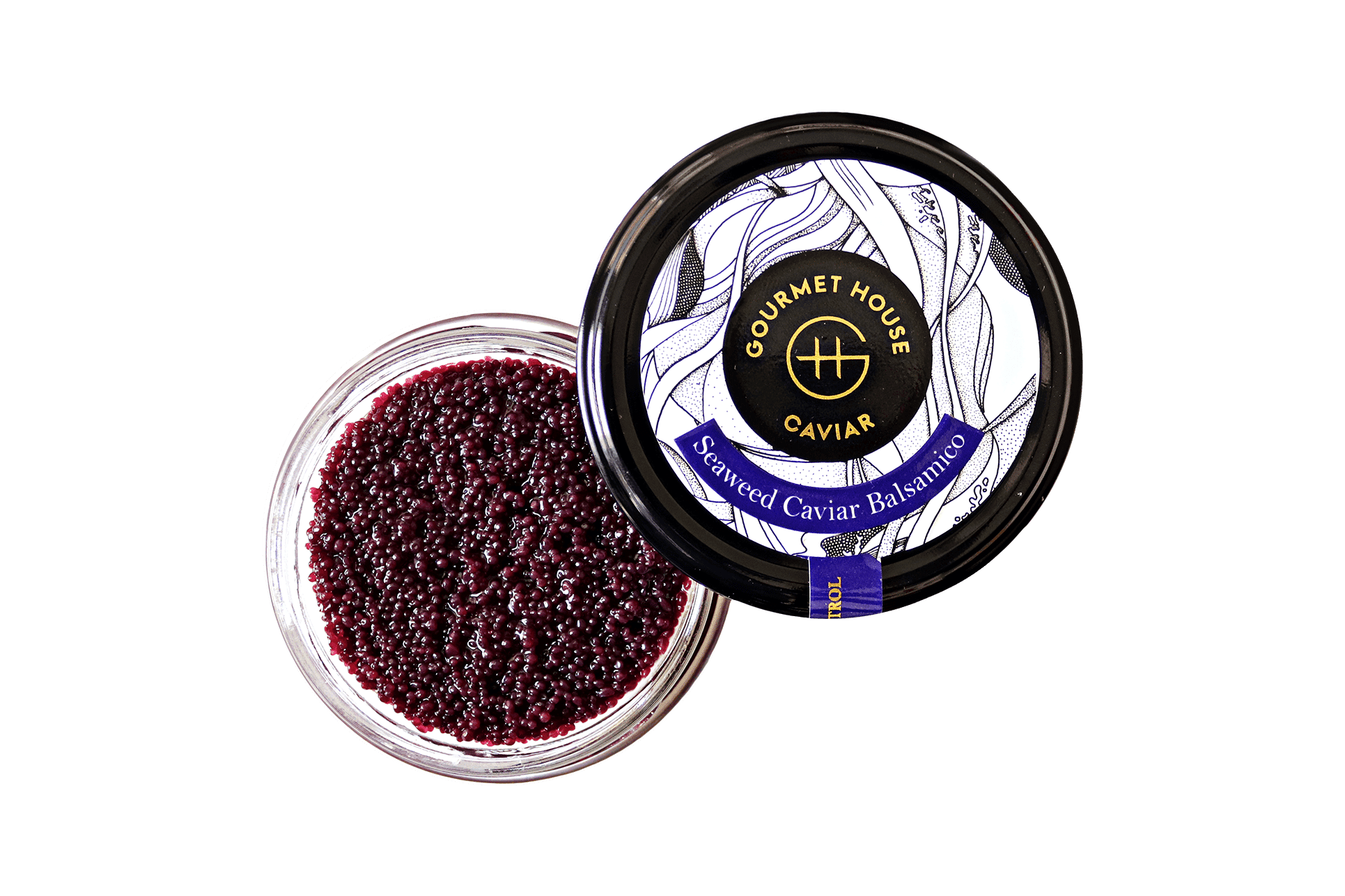 Balsamic Seaweed Caviar