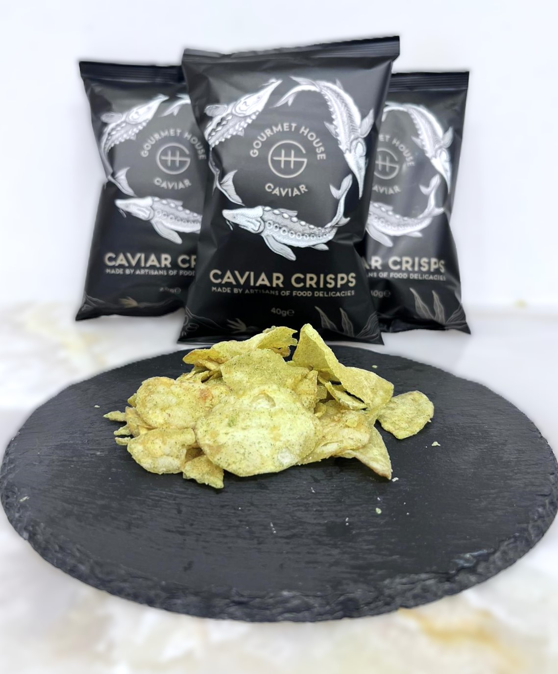 Caviar Crisps